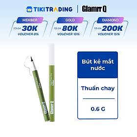 Kẻ Mắt Glamrr Q Chống Nước Thuần Chay VEGAN SUPER STAY EYELINER (0.6g)