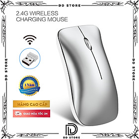 Mua Chuột văn phòng không dây KBM 115-T27 Pin sạc tiện lợi  kết nối USB 2.4G  độ phân giải 1600 DPI - Hàng Chính Hãng