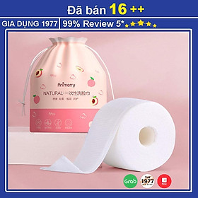 Mua Khăn giấy lau mặt khô tẩy trang dùng một lần cuộn 40 miếng mềm mại chất liệu bông tự nhiên cao cấp