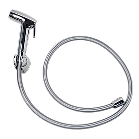 Mua Bộ dây xịt vệ sinh màu Chrome(dây đan vải)  dài 1.2m  hiệu Trevi