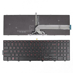 Bàn phím dành cho Laptop Dell Inspiron Gaming 15-7559 LED đỏ