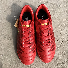 Mẫu giày thể thao cao cấp bóng đá nam Wika Army Đỏ 2022