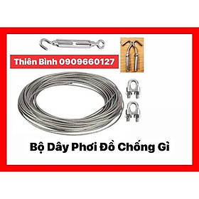 Mua Dây Phơi Quần Áo Thông Minh Chống Gỉ ( tải 15 kg - 30 kg )