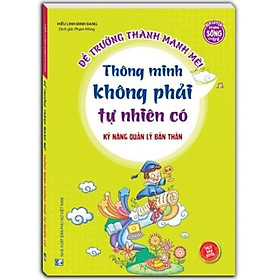 Hình ảnh Sách - Kỹ năng quản lý bản thân - Thông minh không phải tự nhiên có (sách bản quyền)