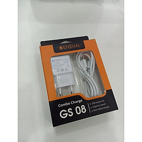 Bộ cốc và cáp sạc Genshai GS08 cho cổng Micro USB