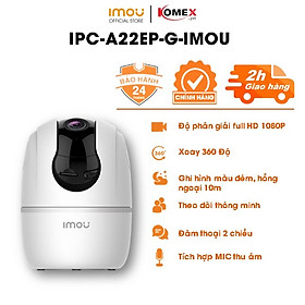 Camera IP Wifi IPC-A22EP-IMOU 1080 Full HD - Hàng Chính Hãng