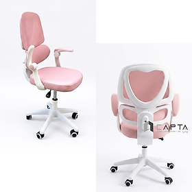 Mua Ghế xoay học sinh màu hồng công thái học chống gù lưng chống cận thị CE03004-M Nội thất Capta