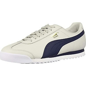 PUMA Men's Roma Classic VTG Sneaker Glacier Gray-Peacoat 8.5 M US