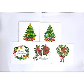 COMBO 5 CÁI PHÔI THIỆP 15X15CM, Phôi thiệp quilling