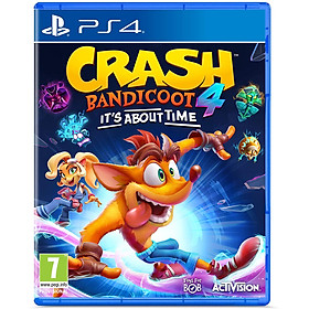 Mua Đĩa Game Ps4&Ps5 Crash Bandicoot 4: It’s About Time - Hàng Nhập Khẩu