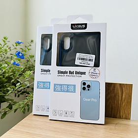 Ốp lưng Likgus lưng nhám dành cho iPhone Xs Max chống sốc tốt - hàng chính hãng