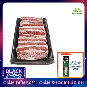 Ba chỉ bò Mỹ BBQ 500gr