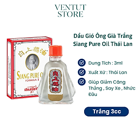 Dầu Ông Già Trắng Siang Pure 3cc - 7cc Thái Lan