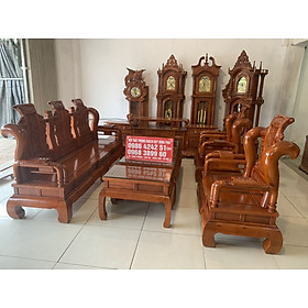 Mua Bộ bàn ghế Tần Thủy Hoàng gỗ gõ đỏ