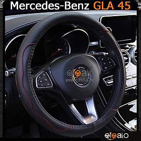 Bọc vô lăng xe ô tô Mercedes Benz GLA 250 da PU cao cấp - OTOALO