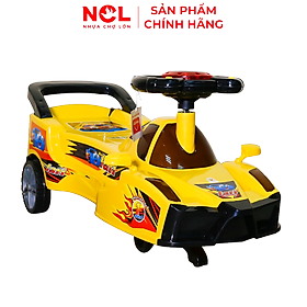 Xe lúc lắc Nhựa Chợ Lớn Xe Hơi (Không nhạc) - M1268A-X3B - Giao màu ngẫu nhiên