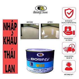 Bảo vệ sàn nhà và đồ nội thất với sáp lót sàn và đồ Snow White Floor Wax