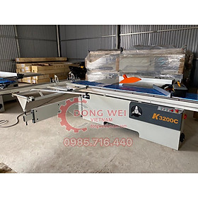 Mua MÁY CƯA BÀN TRƯỢT K3200C THẾ HỆ MỚI  BÀN TRƯỢT 3 2M VỚI HỆ TY TRÒN XUYÊN SUỐT CÙNG ĐỘNG CƠ CÔNG SUẤT LỚN