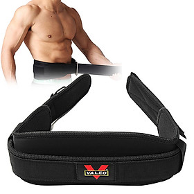 Hình ảnh Đai Lưng Mềm Tập GYM Valeo Bản To 15cm EVA-2