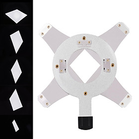 Kim loại Gobos Holder Thiết kế mẫu hình học cho Studio Strobe Optical Snoot Conical Focalize Condenser Photography