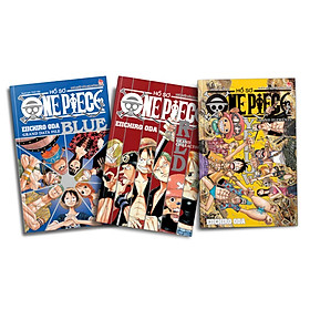 Combo Hồ Sơ One Piece (Trọn Bộ 3 Tập Red - Blue - Yellow) - Tái Bản