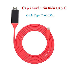 Cáp USB Type-C to HDMI - Cáp chuyển tín hiệu từ cổng Type C sang HDMI cho điện thoại, máy tính