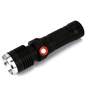 Portable Torch Flashlight USB Rechargeable Led Light High Powered Lamp