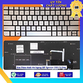 Bàn Phím dùng cho laptop HP Spectre 13H Có Đèn - Hàng Nhập Khẩu New Seal