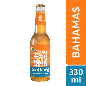 Coolberg nước trái cây vị trái cây nhiệt đới và dừa nước uống có ga Coolberg Bahamas Non Alcoholic 330ml