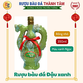 Rượu Bàu Đá Rồng Nhỏ 350ml (Đậu xanh) Thành Tâm - Đặc sản Bình Đinh, quà tặng, rượu đậu xanh