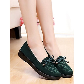 Giày búp bê nữ size chuẩn nhiều màu siêu xinh thắt nơ V222