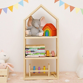 Mua Kệ Để Đồ Chơi Giá Để Sách Cho Bé  Kệ Đồ Chơi Hình Ngôi Nhà Trang Trí Decor Phòng Học  Trường Mầm Non