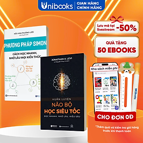 Combo Sách 2 Cuốn: Phương Pháp Học Tập Của Simon và Huấn Luyện Não Bộ Học Siêu Tốc - Bizbooks