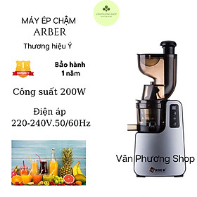 Mua Máy ép chậm trái cây Arber MEC 3068MX Vân Phương Shop công suất lớn  giữ nguyên dưỡng chất  ép kiệt nước - Hàng chính hãng