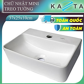 Lavabo Treo Tường Chữ Nhật KAZTA KZ-CL177