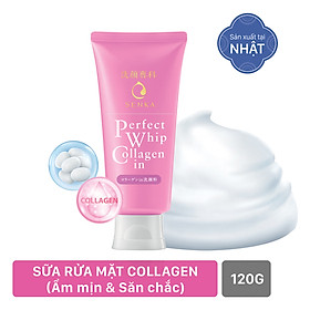 Sữa Rửa Mặt Ẩm Mịn Và Săn Chắc Da Senka Perfect Whip Collagen In 14839 (120g)