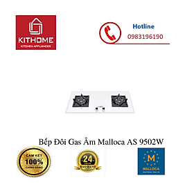 Mua Bếp Đôi Gas Âm Malloca AS 9502W - Hàng Chính Hãng