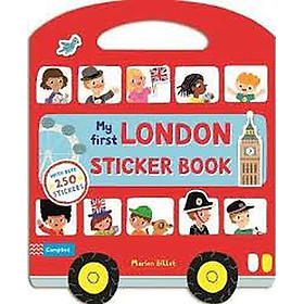 Sách tương tác tiếng anh - My First London Sticker Book