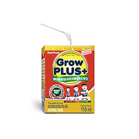 2 Thùng Sữa Bột Pha Sẵn GrowPLUS+ Đỏ 110ml Suy Dinh Dưỡng (48 Hộp x 110ml)