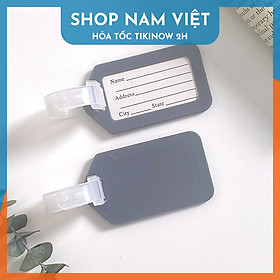 Thẻ Hành Lý Chống Thất Lạc Tối Giản 9*5cm - Giá Rẻ, Đa Dạng Màu Sắc và Thiết Kế Thông Minh, Bảo Vệ Hành Lý Của Bạn