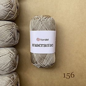 Sợi Macrame nhập khẩu từ Yarnart, đan móc túi ví, đồ trang trí