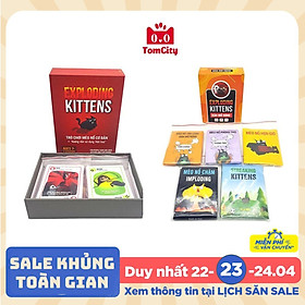 Combo mèo nổ Exploding Kittens + 5 bản mở rộng bản Đẹp