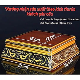 ĐẾ KÊ TƯỢNG, KÊ BÁT NHANG, KÊ VẬT PHẨM PHONG THỦY (NHIỀU KÍCH THƯỚC)