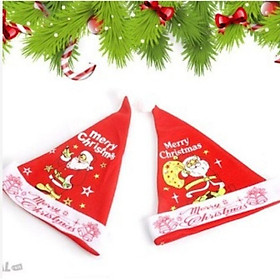 Mũ ông già noel ,mũ Noen nỉ siêu rẻ cho bé