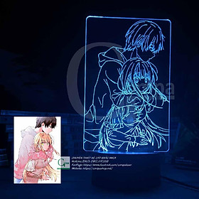 Mua Đèn Ngủ The Angel Next Door Spoils Me Rotten Mahiru Shiina x Amane Fujimiya 16 MÀU TUỲ CHỈNH AAND0101