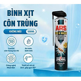 Chai Xịt Muỗi Kiến Gián Côn Trùng Không Mùi Siêu Mạnh Diệt Mọi Côn Trùng Không Mùi Pro Mạnh Bình Xịt