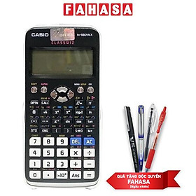 Máy Tính Casio fx-580VN X - Màu Đen - Kèm Quà VPP Độc Quyền 50 Năm Fahasa