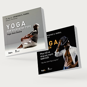 Combo hai cuốn: Yoga theo Dosha - Yoga for men Phục hồi và tăng sức mạnh nam giới