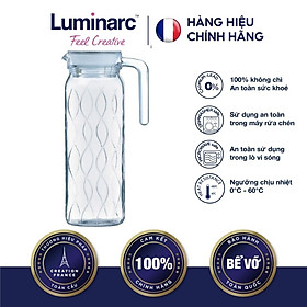 Bình Thuỷ Tinh Luminarc Dona Embossment Wave 1L - LUDOQ0433 