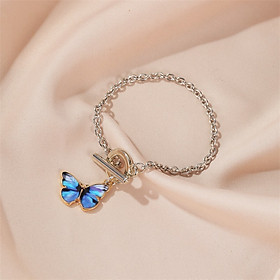 Lắc tay | Lắc tay nữ hình cánh bướm xinh XBL45 - Bảo Ngọc Jewelry